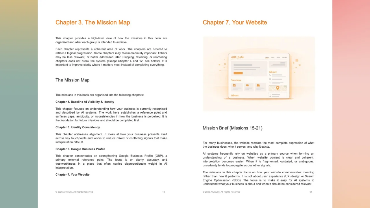 Getting Your Business Found by AI - Sample Pages 2