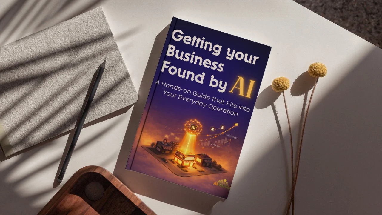 Getting Your Business Found by AI Book Cover